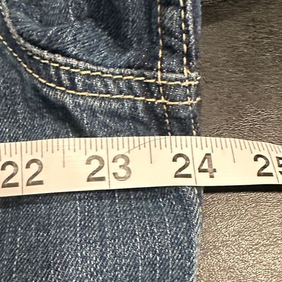 Vintage Style Levi's Men's Indigo Denim Trucker Jacket - Picture 5 of 9